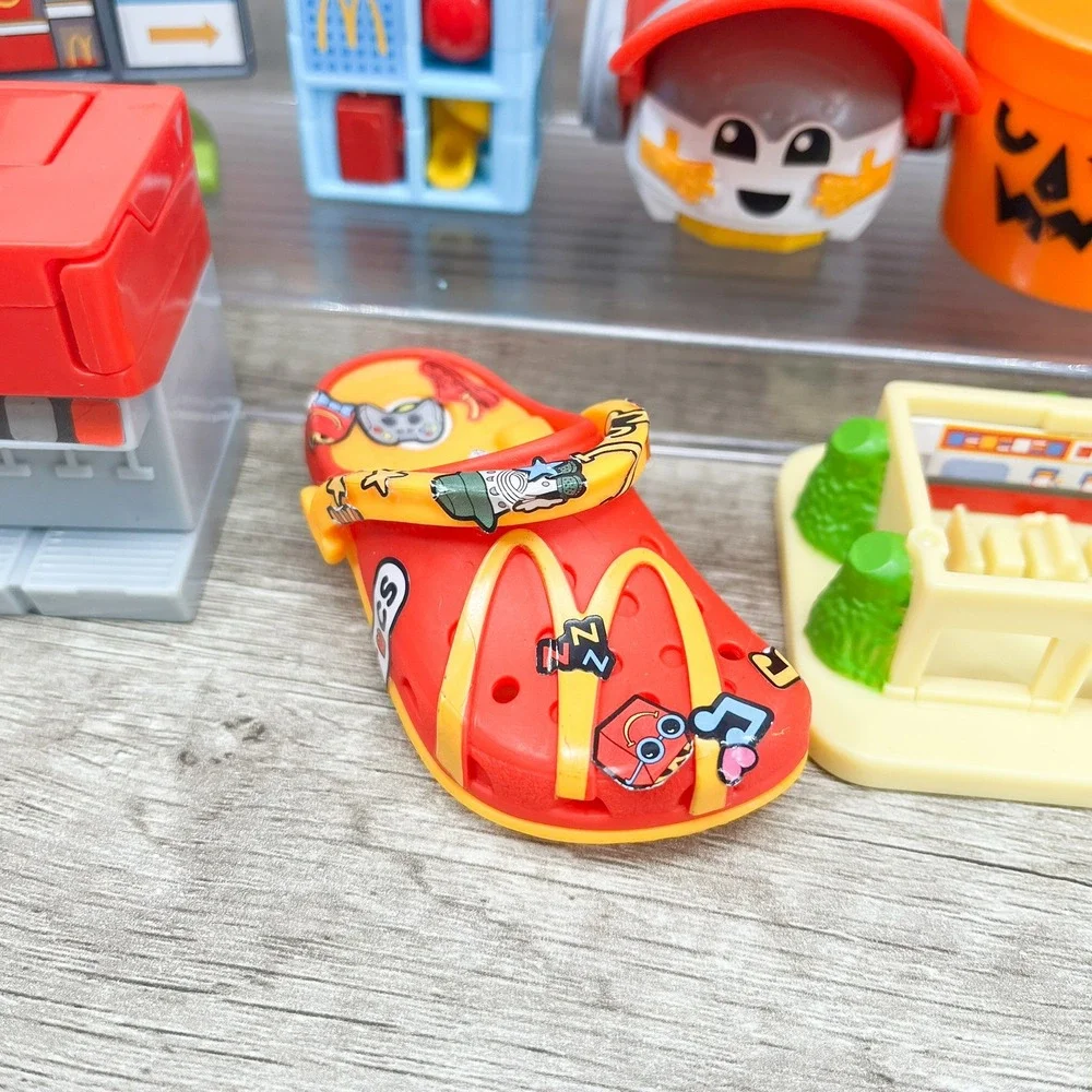 Vintage McDonalds Happy Meal Toy Lot McNugget Buddies Changeables 12pc